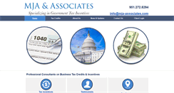 Desktop Screenshot of mja-associates.com